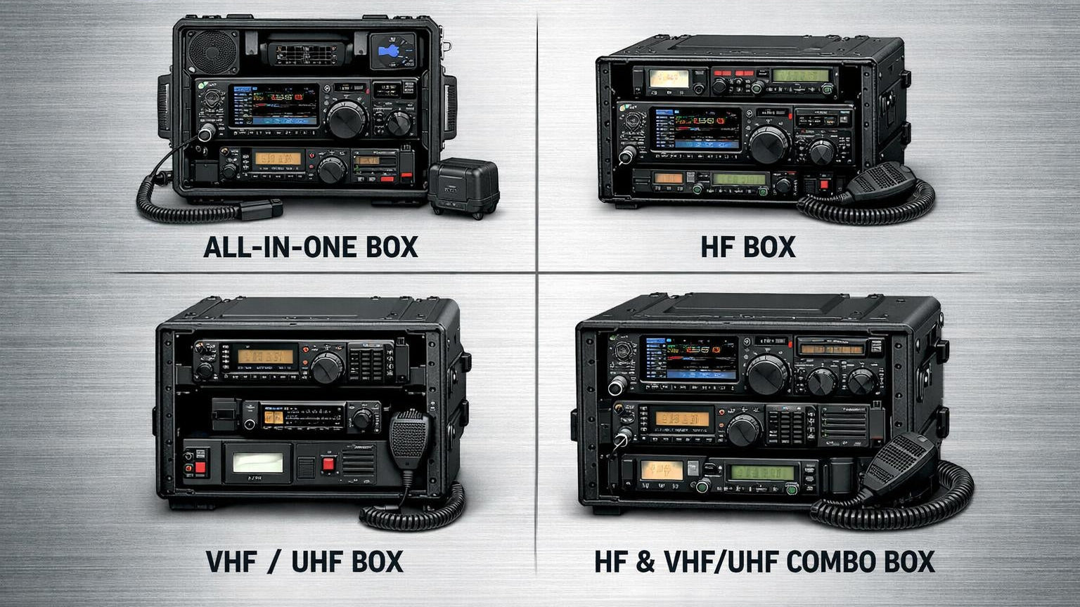 Ham Radio Go Box Options